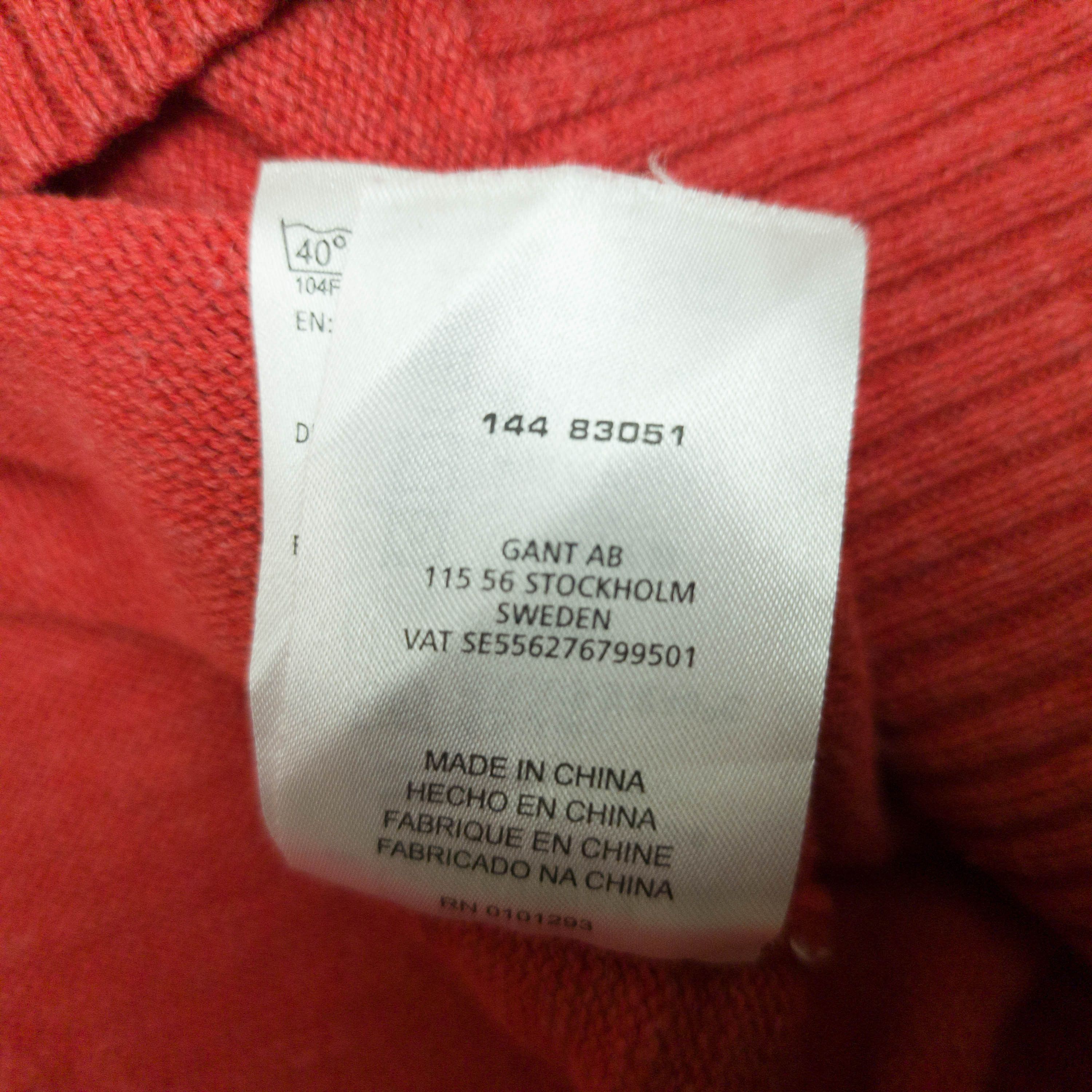 Gant Gant mens jumper cotton size S gc Size US S / EU 44-46 / 1 - 6 Thumbnail