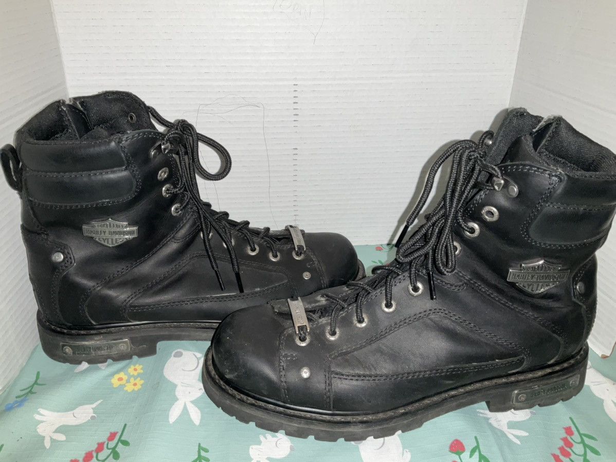 Harley Davidson Motorcycle Boots Size US 13 / EU 46 - 4 Thumbnail