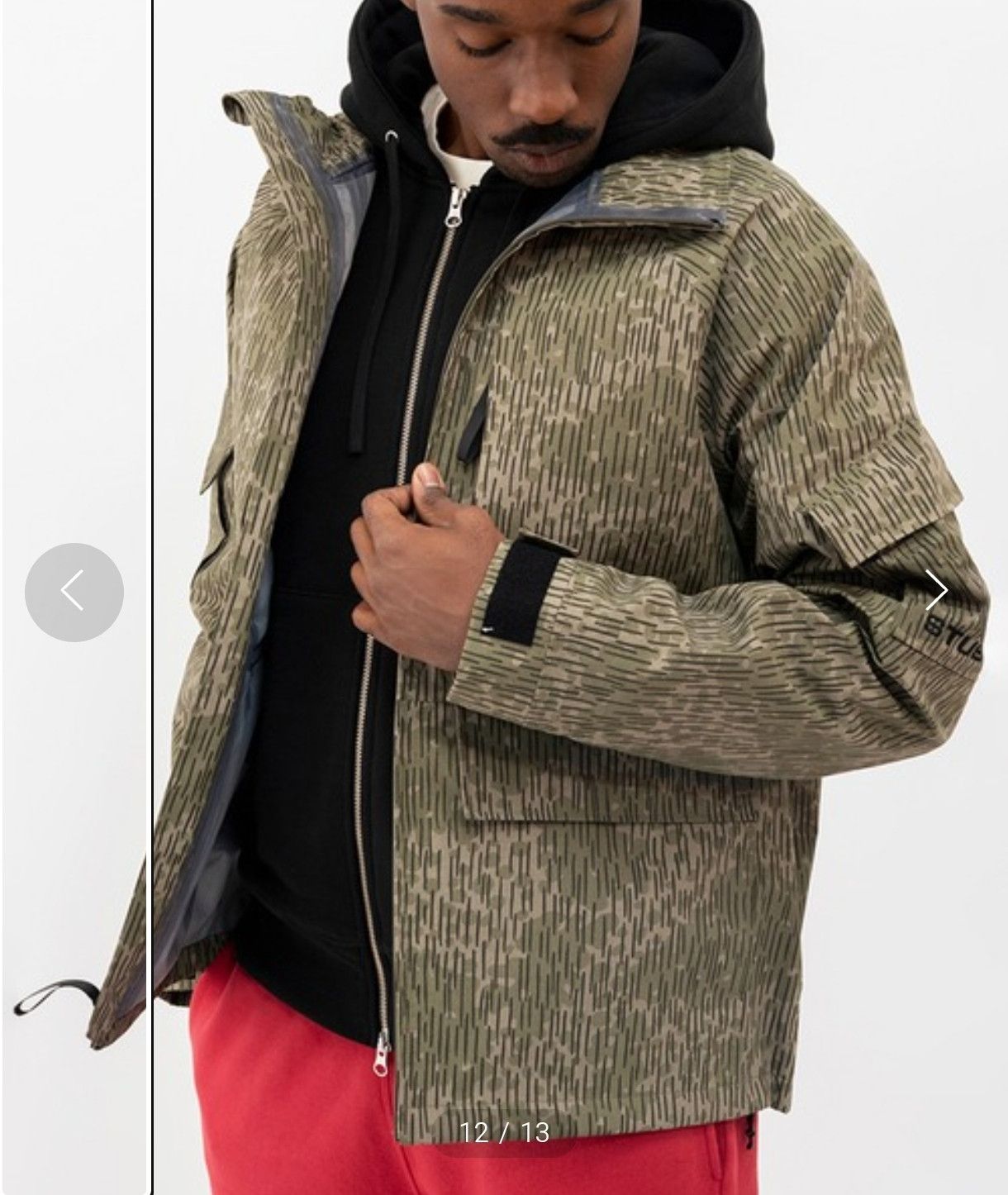 Stussy Stussy - Camo Apex Shell Rain Windbreaker Gorp Jacket Size US M / EU 48-50 / 2 - 16 Thumbnail
