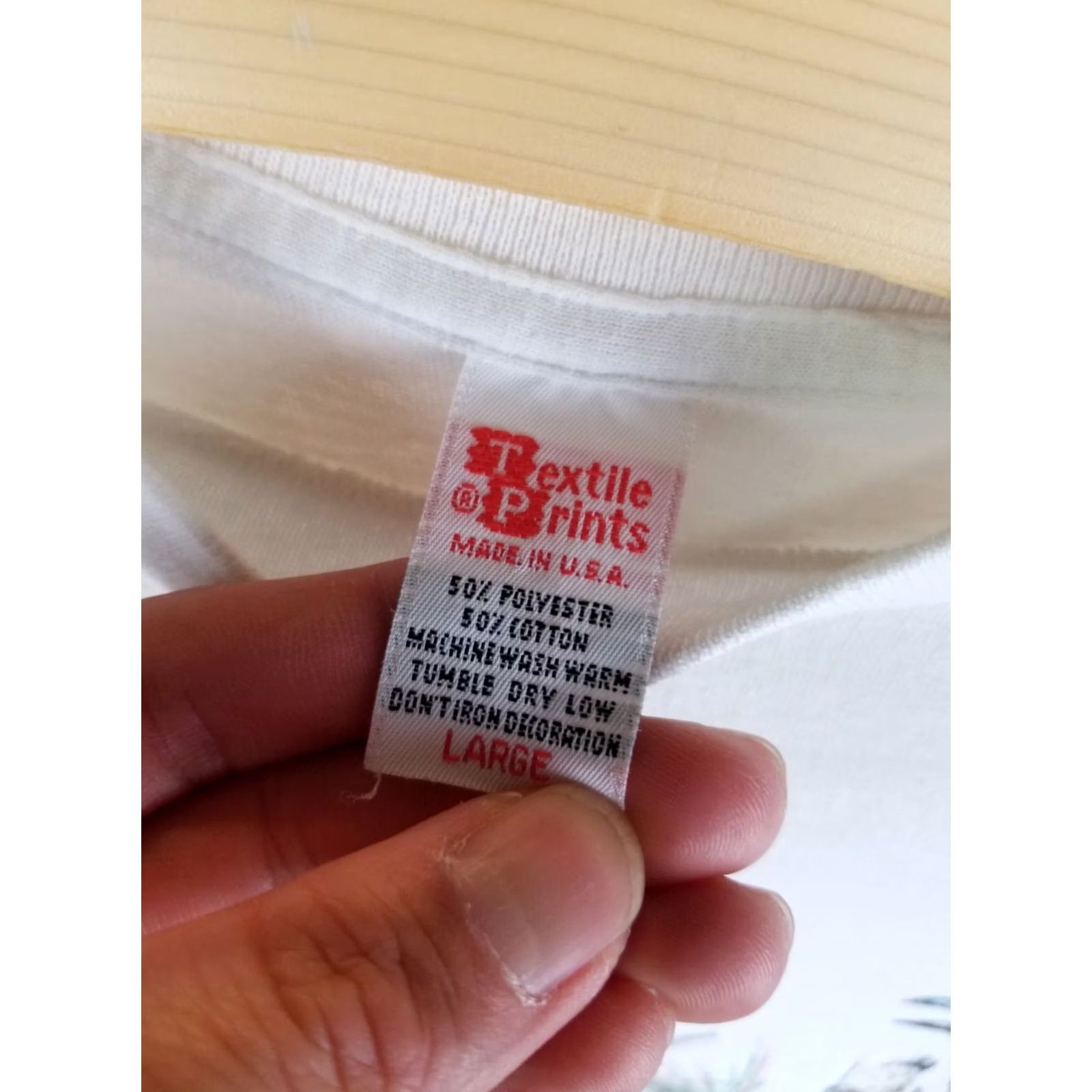 Vintage VINTAGE 80' ALLEGANY STATE PARK ANIMALS SINGLE STITCH WHITE T-SHIRT SZ LARGE MEN Size US L / EU 52-54 / 3 - 5 Thumbnail