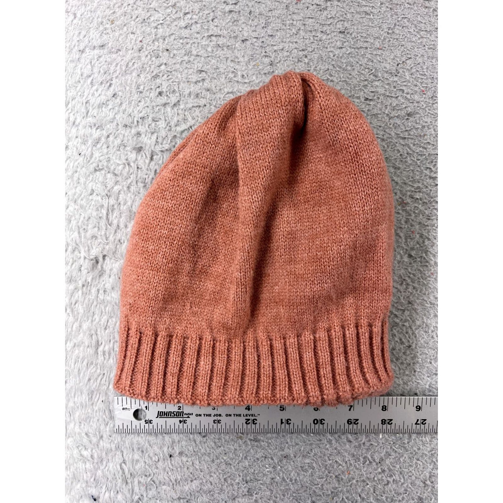 Olive Olive & Pique Beanie Womens One Size Pink Knit Acrylic Nylon Blend Geometric Ski Beanie Hat Size ONE SIZE - 4 Thumbnail