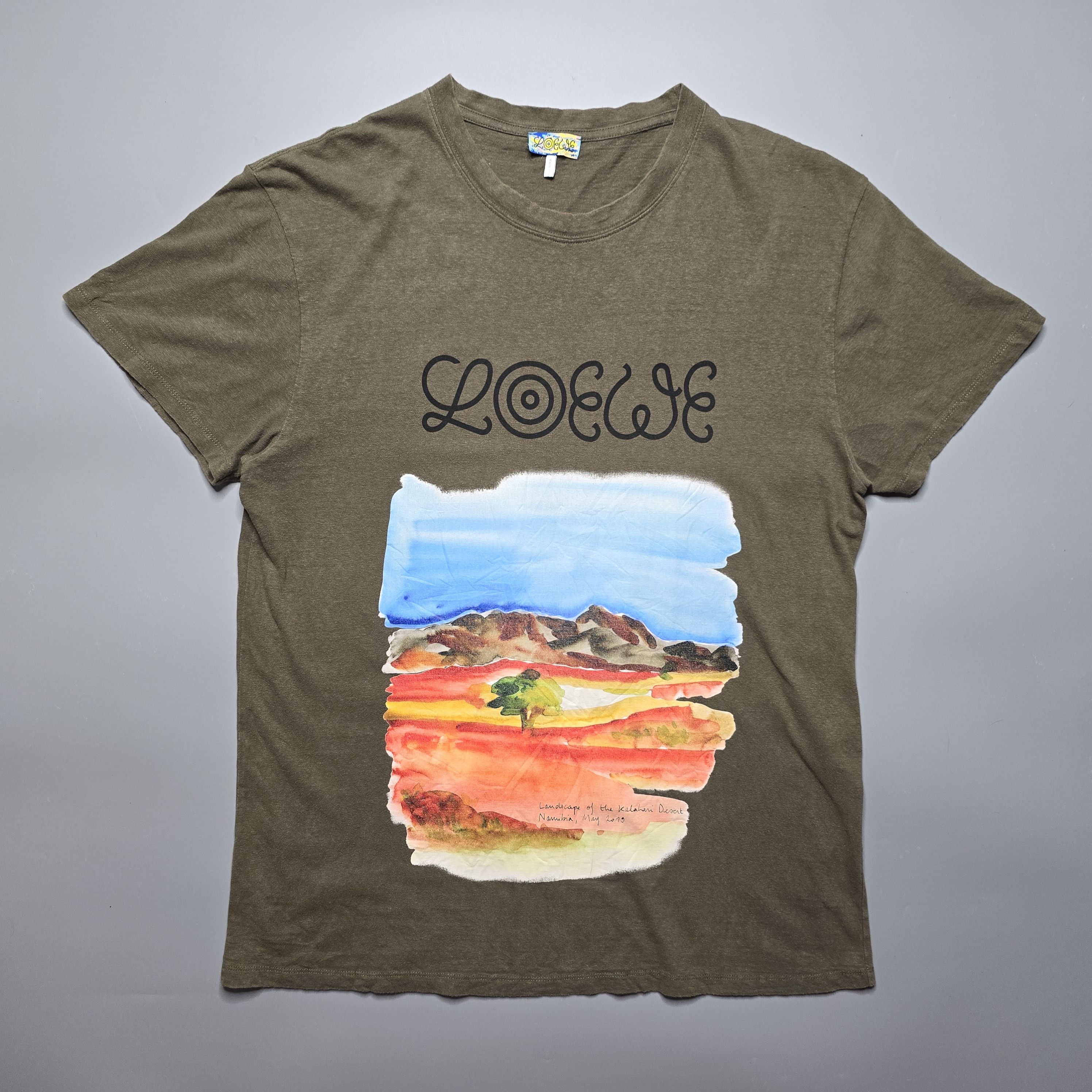 Loewe Loewe - Eye Nature Kalahari Desert T-Shirt Size US M / EU 48-50 / 2 - 1 Thumbnail