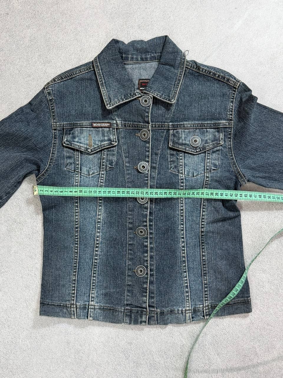 Japanese Brand Denim buttons hype hysteric glamour style denim jacket y2k Size US S / EU 44-46 / 1 - 12 Thumbnail