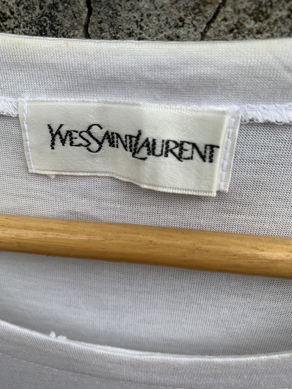 Yves Saint Laurent Vintage YSL Centre Logo Size US M / EU 48-50 / 2 - 7 Thumbnail