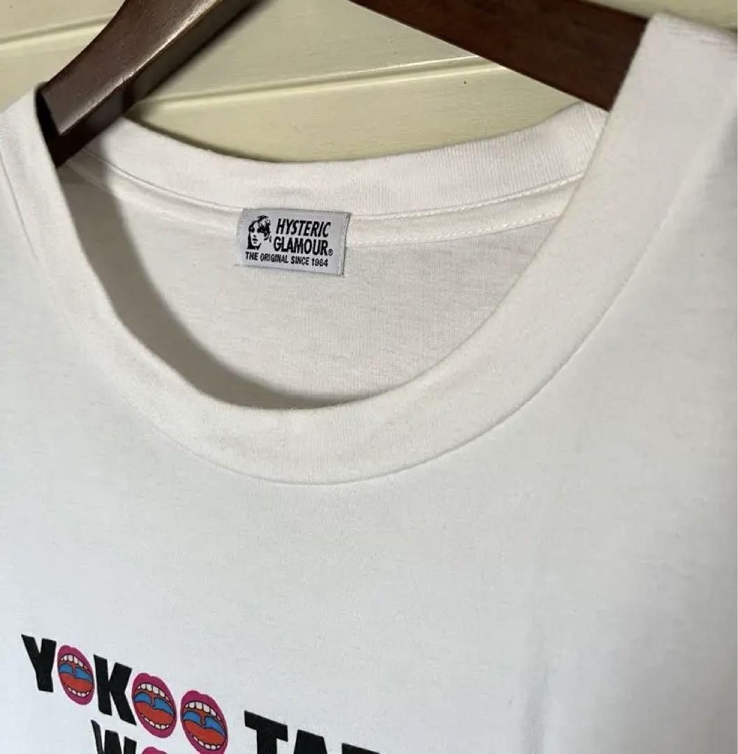 Hysteric Glamour HYSTERIC GLAMOUR YOKOO TADANORI WORLD TOUR T-Shirt White Size ONE SIZE - 3 Thumbnail
