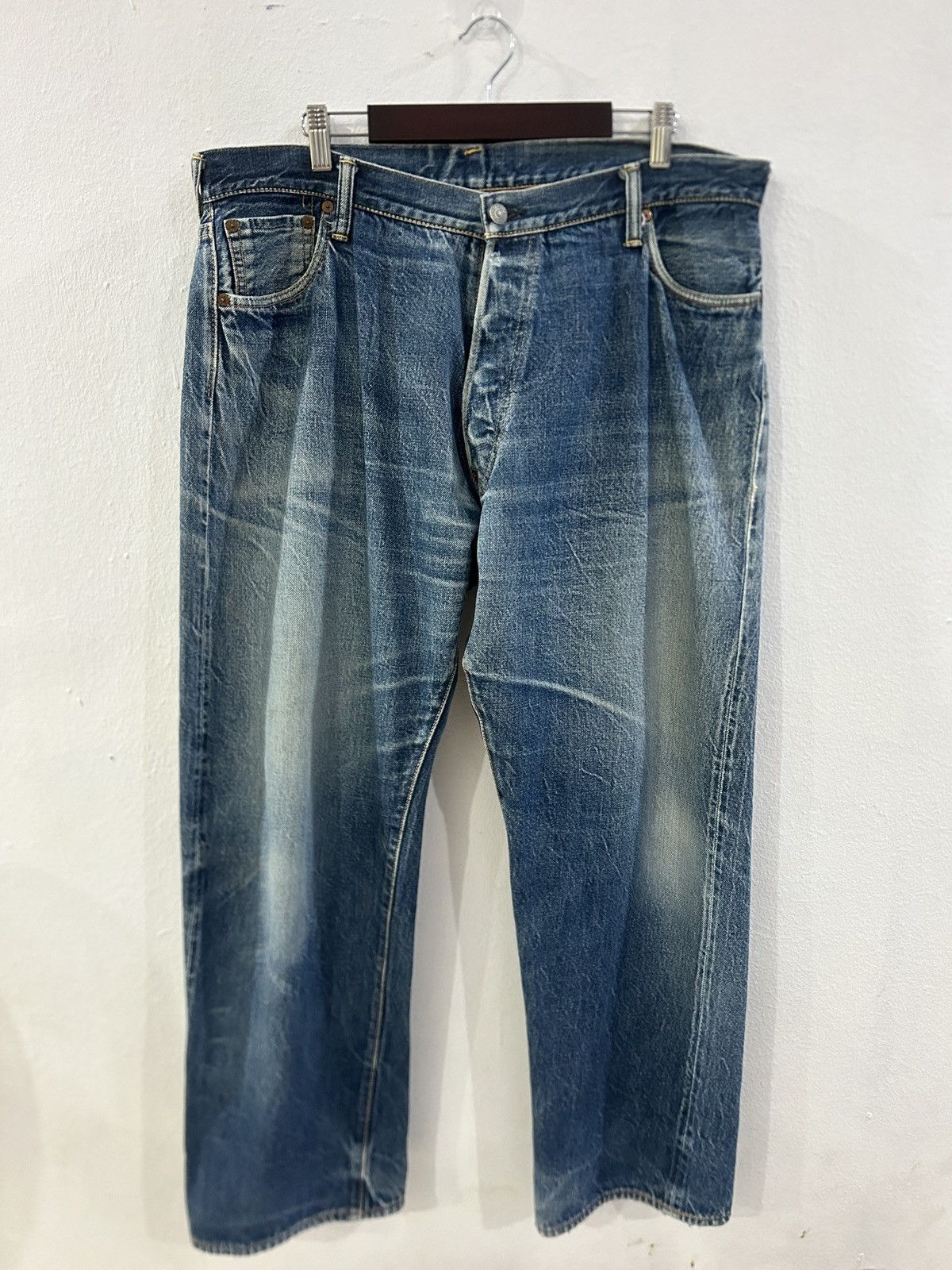 Evisu Vintage Evisu Seagull ‘Dowluck’ Selvedge Jeans Size US 36 / EU 52 - 2 Thumbnail