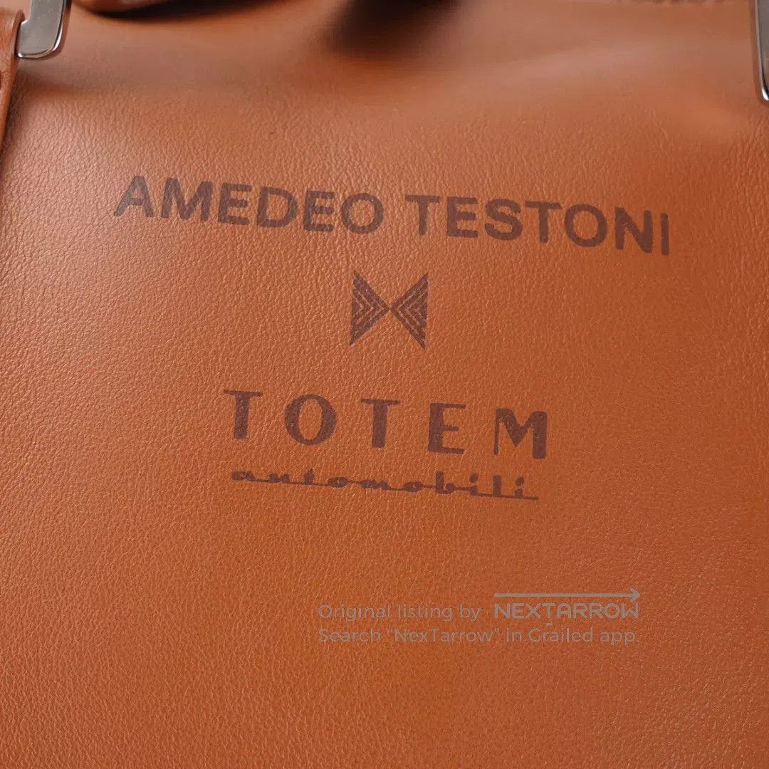 Testoni A testoni Leather Travel Bag. Size ONE SIZE - 4 Thumbnail