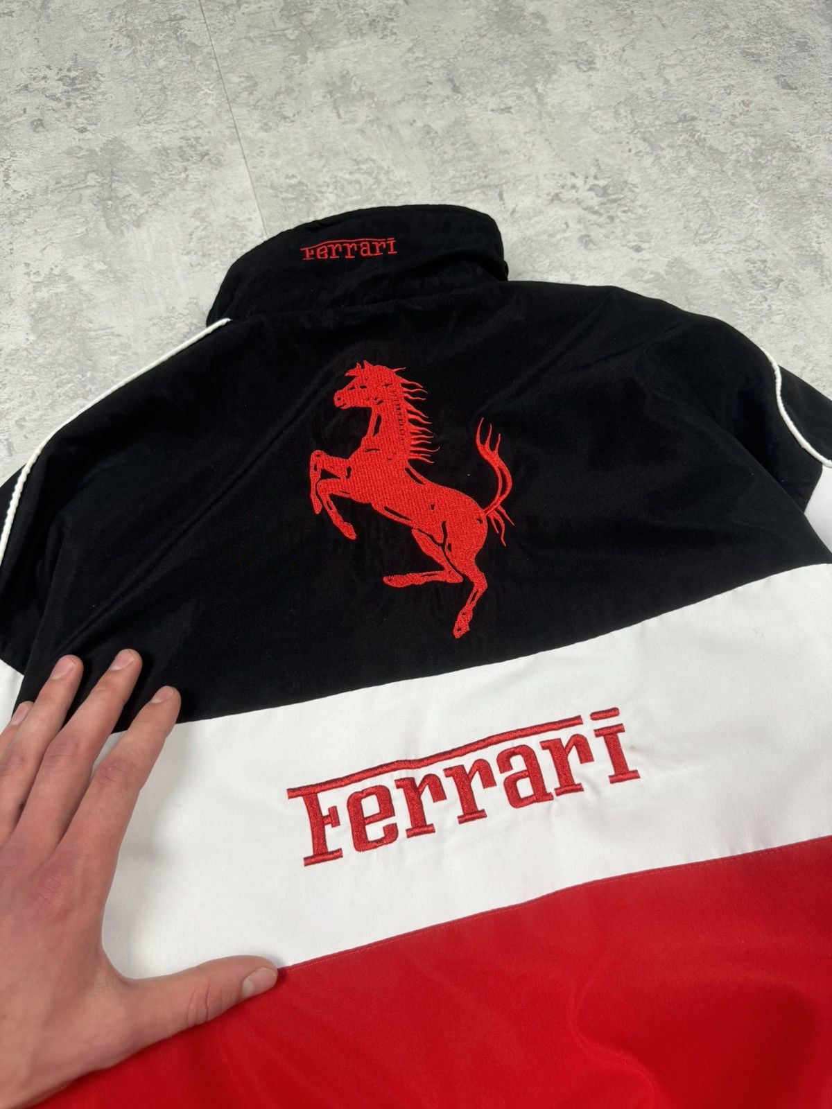 Ferrari Ferrari F1 Racing Moto Jacket Size M Size US M / EU 48-50 / 2 - 10 Thumbnail