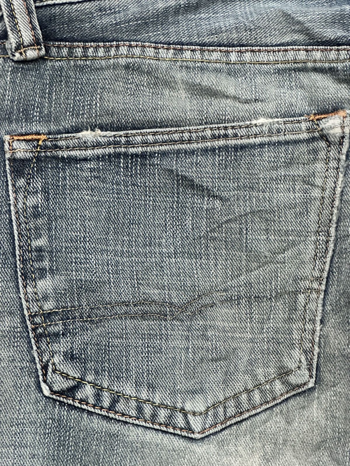 Japanese Brand GILHEART Distressed Japan Denim Straight Jeans With Faded Size US 33 - 7 Thumbnail