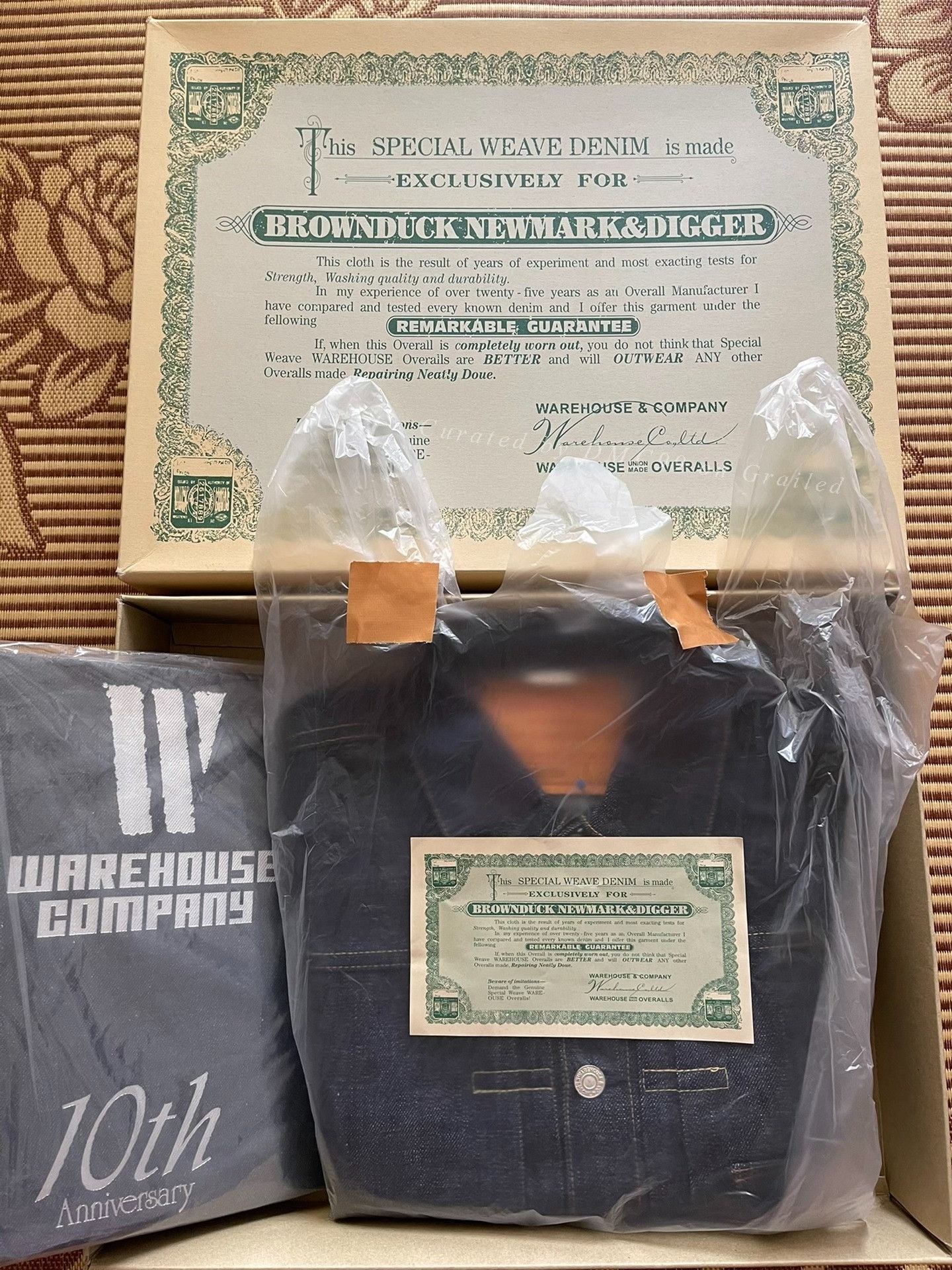 Warehouse & Co. Warehouse 10th Anniversary Embroidered Denim Jacket Size US M / EU 48-50 / 2 - 1 Thumbnail