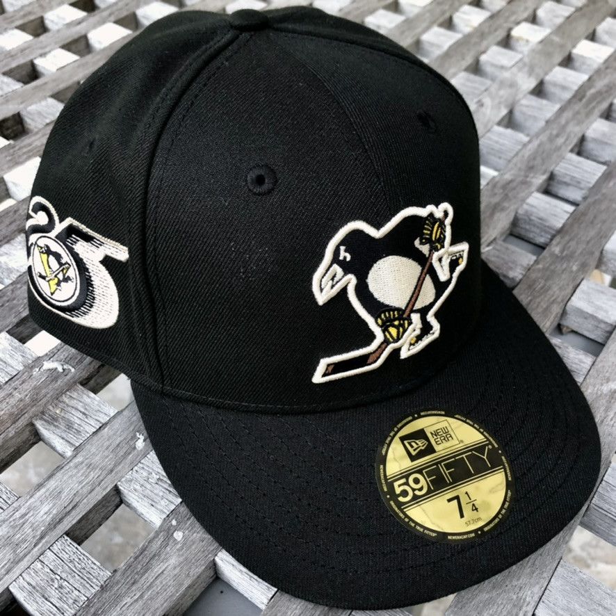 New Era Pittsburgh Penguins 25 Patch 59FIFTY Topperz Hat 7 1/4 Size ONE SIZE - 1 Thumbnail