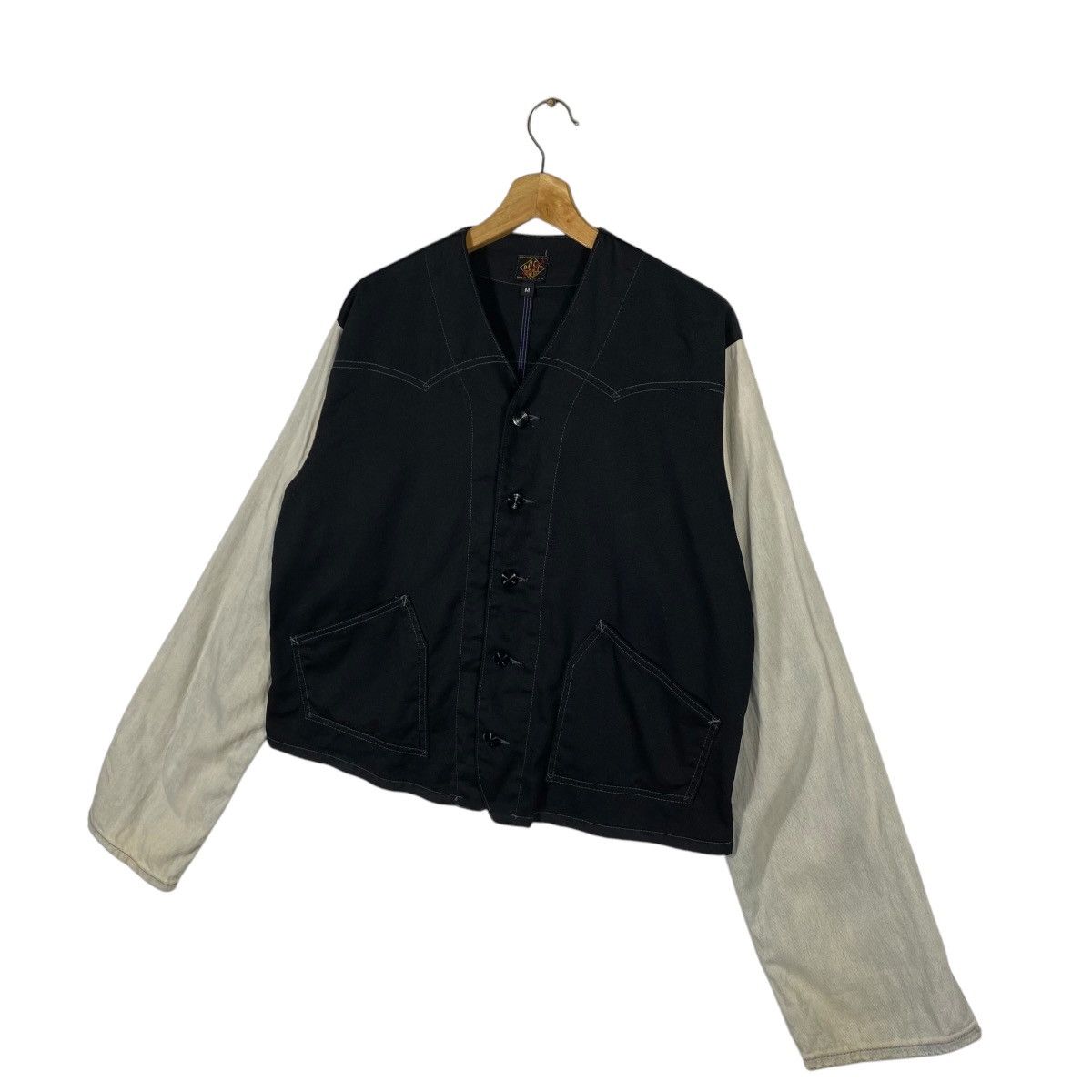 Japanese Brand × Post Overalls Vintage Post Overalls Button Jacket M Size Size US M / EU 48-50 / 2 - 2 Thumbnail