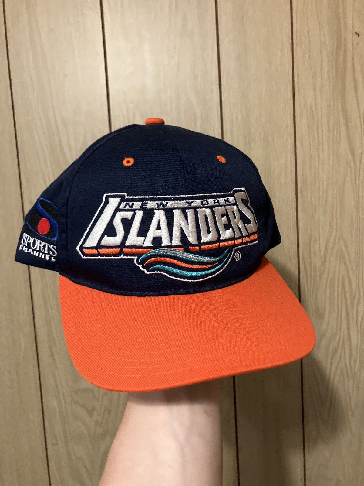 JCPenney Vintage 1990s New York Islanders Hat Size ONE SIZE - 13 Thumbnail