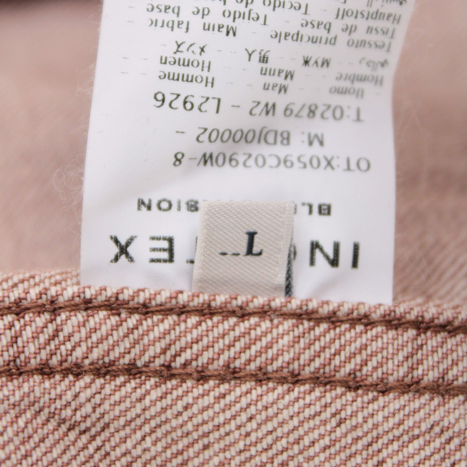 Incotex INCOTEX Jacket Size L US In Red Cotton Blend Size US L / EU 52-54 / 3 - 9 Thumbnail
