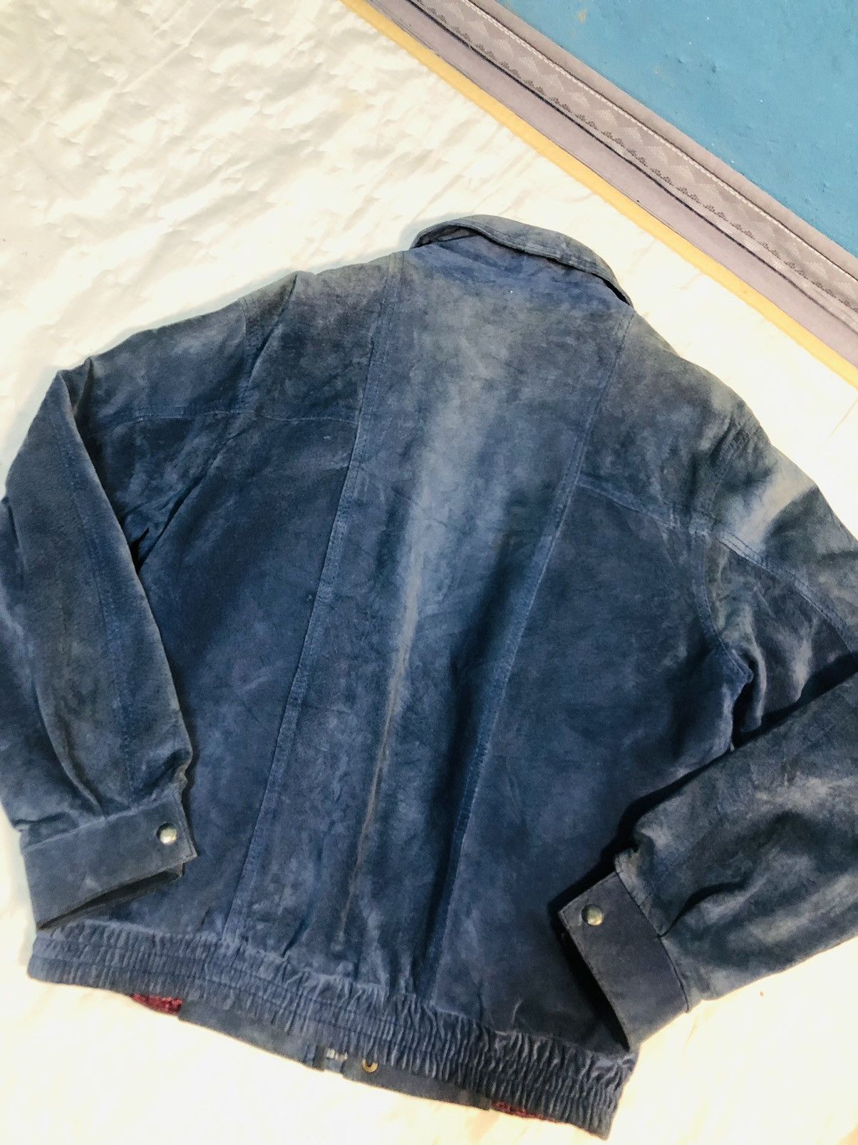 Vintage The Old Mill Leather Jacket (6) Size US L / EU 52-54 / 3 - 11 Thumbnail