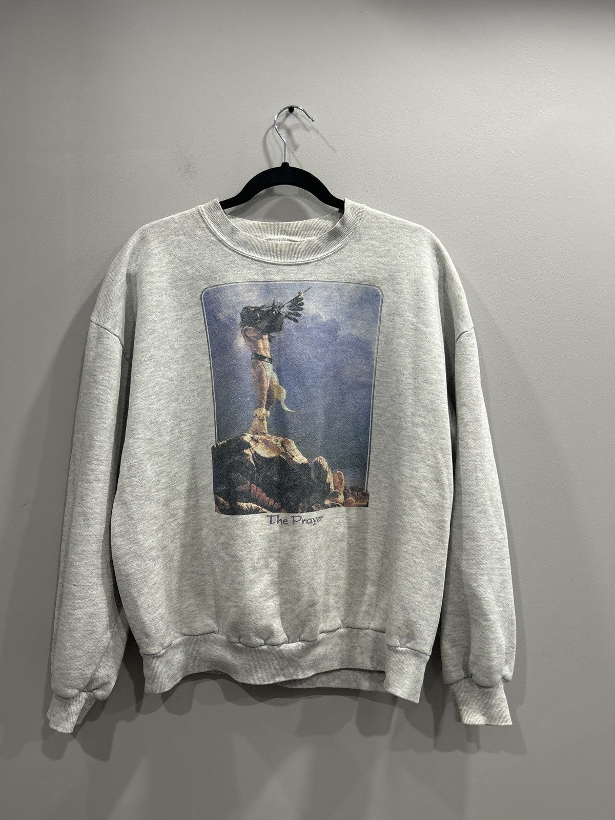 Jerzees × Vintage Vintage Jerzee’s Classic Crewneck The Prayer Size US XL / EU 56 / 4 - 1 Thumbnail