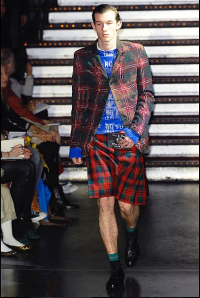 Comme des Garcons Homme Plus Comme Des Garçons Homme Plus x Jamie Reid AW2008 Punk Shorts Size US 32 / EU 48 - 2 Thumbnail