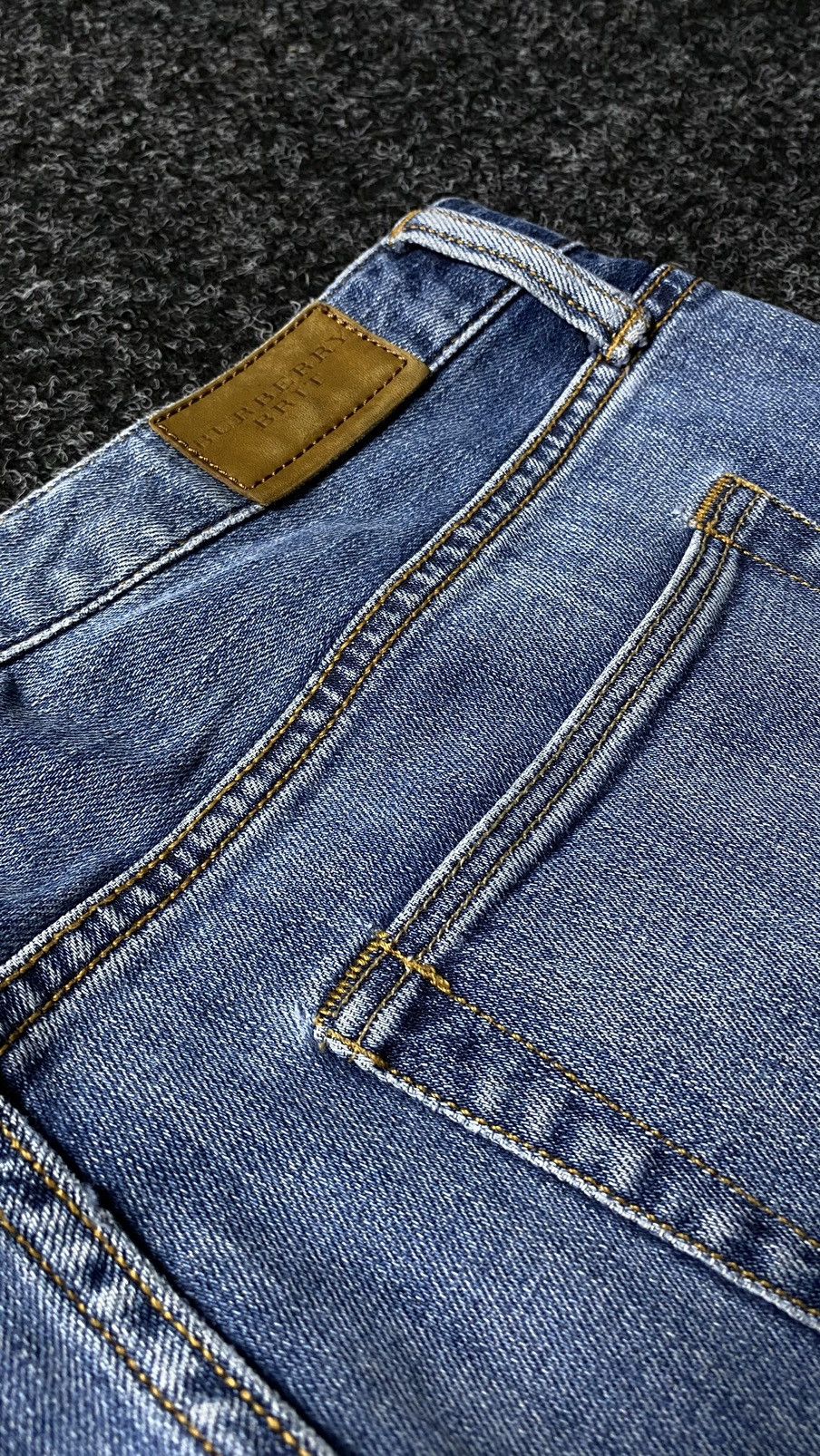 Burberry × Vintage Burberry Brit Skinny Jeans luxury y2k Size 28" / US 6 / IT 42 - 19 Thumbnail
