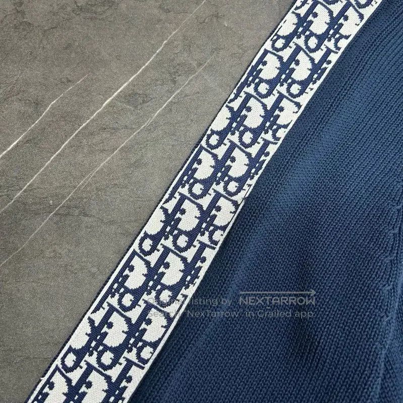 Dior Dior Blue Men's Knit Pullover Sweater . Size US S / EU 44-46 / 1 - 4 Thumbnail