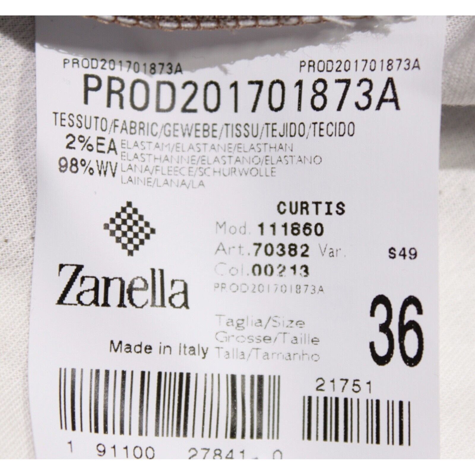 Zanella Zanella New with tags Dress Pants Size 36 US In Brown Size US 36 / EU 52 - 5 Thumbnail