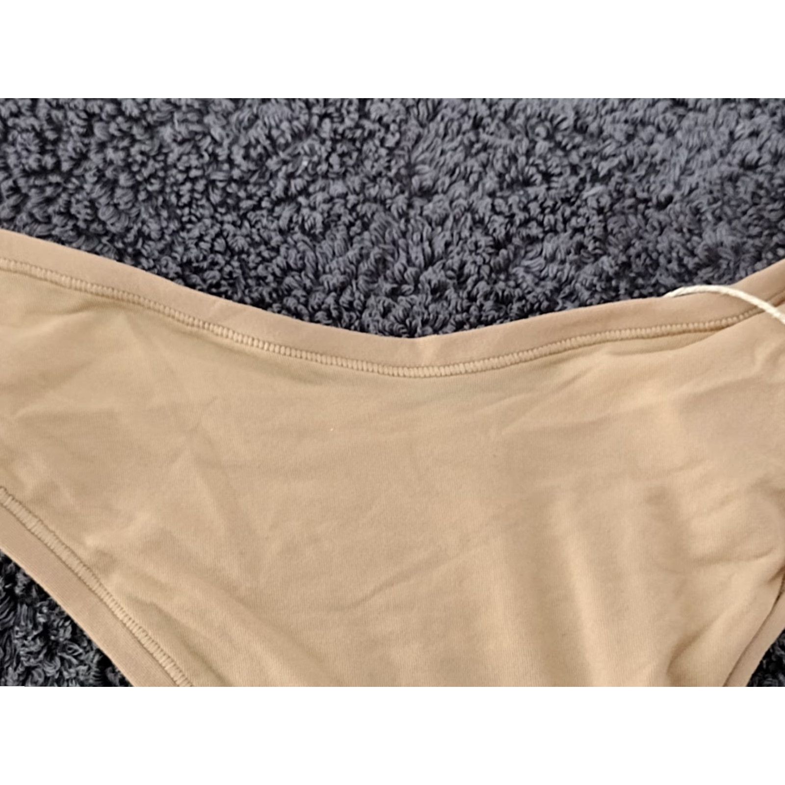 SKIMS SKIMS Dipped Thong Panties XL Ochre Women's Panties Size 40" / US 18 - 3 Thumbnail