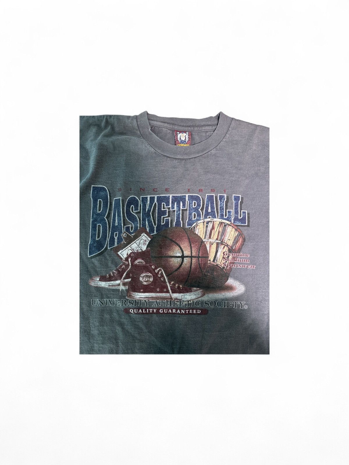 Other Vintage 90s University Athletic Society Basketball USA MADE Size US XL / EU 56 / 4 - 3 Thumbnail