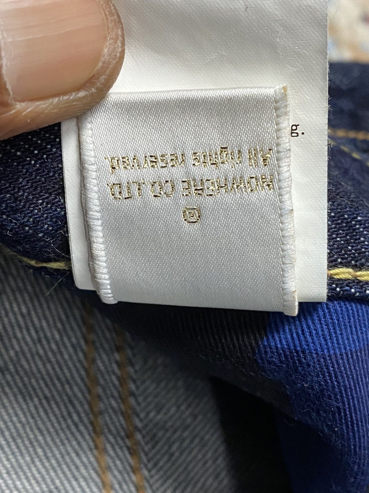 Bape Bapesta OG Classic 14oz Straight Relaxed Jeans W34 Size US 36 / EU 52 - 13 Thumbnail