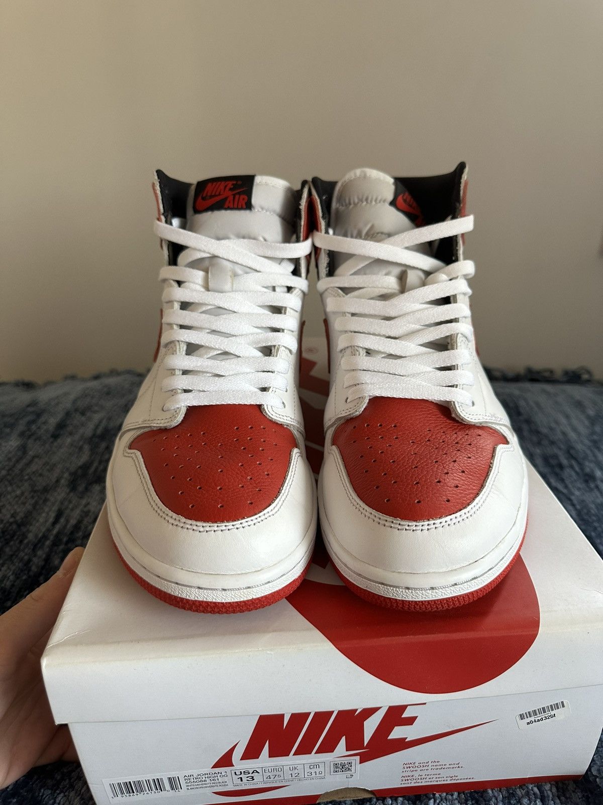 Jordan Brand “Heritage” Jordan 1 Retro High OG Size US 13 / EU 46 - 2 Thumbnail