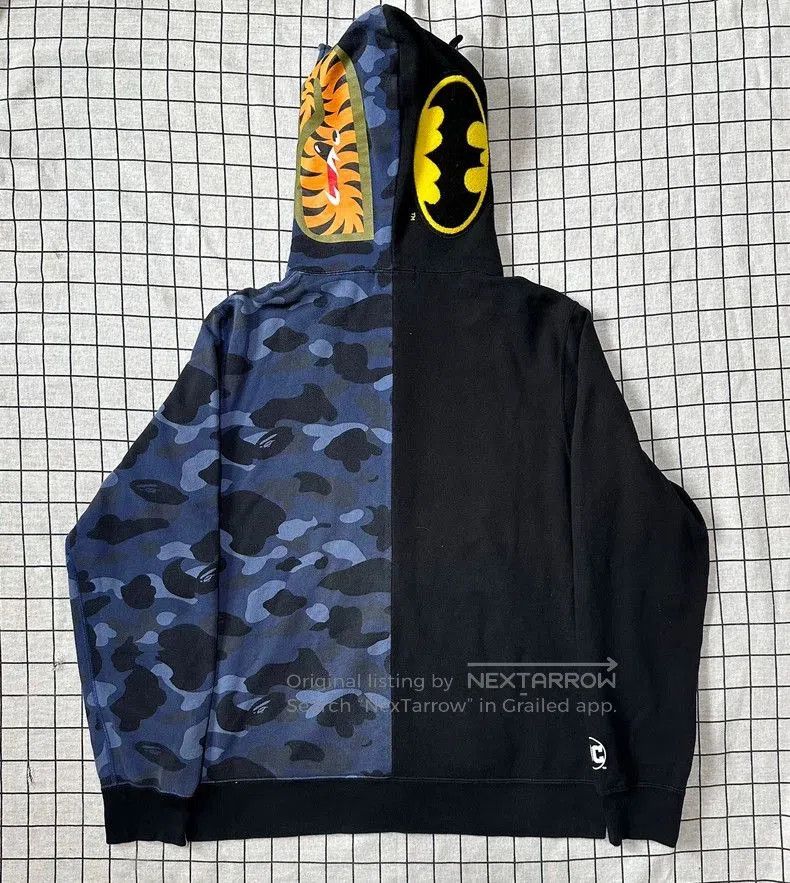 Other Bape DC Batman Shark Zip Hoodie. Size US XL / EU 56 / 4 - 2 Thumbnail