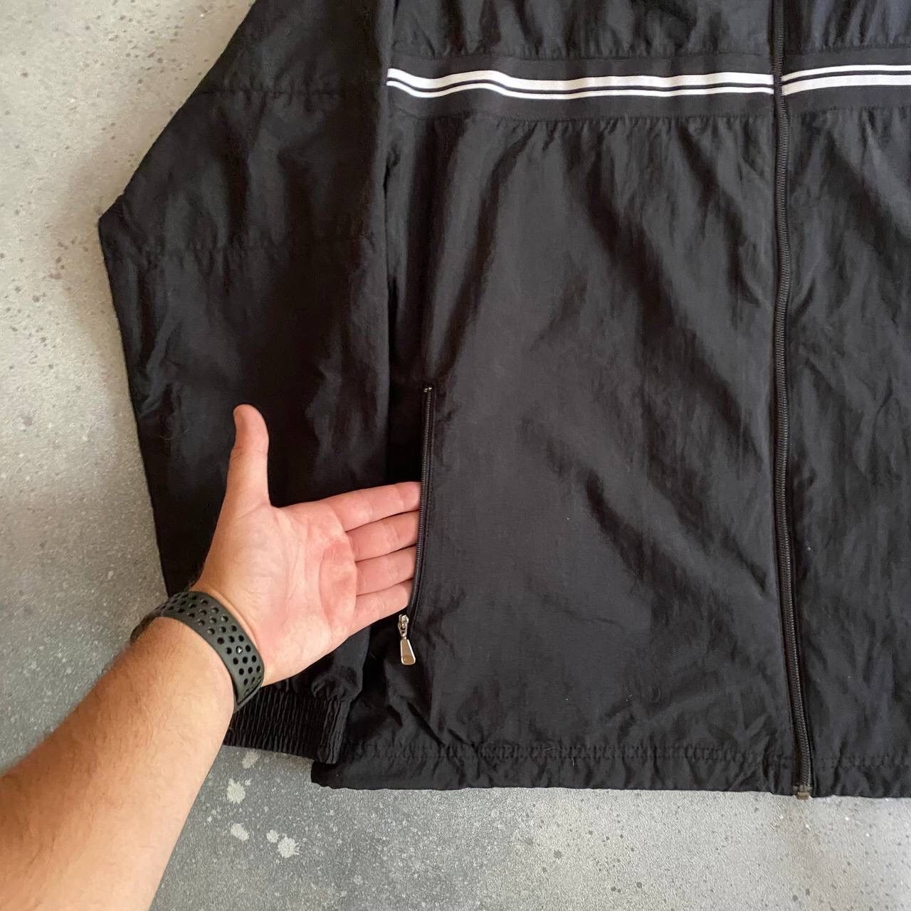 Nike × Nike ACG × Vintage 90s Nike Vintage Swoosh Logo Drill / Gorpcore Jacket Size US XL / EU 56 / 4 - 7 Thumbnail