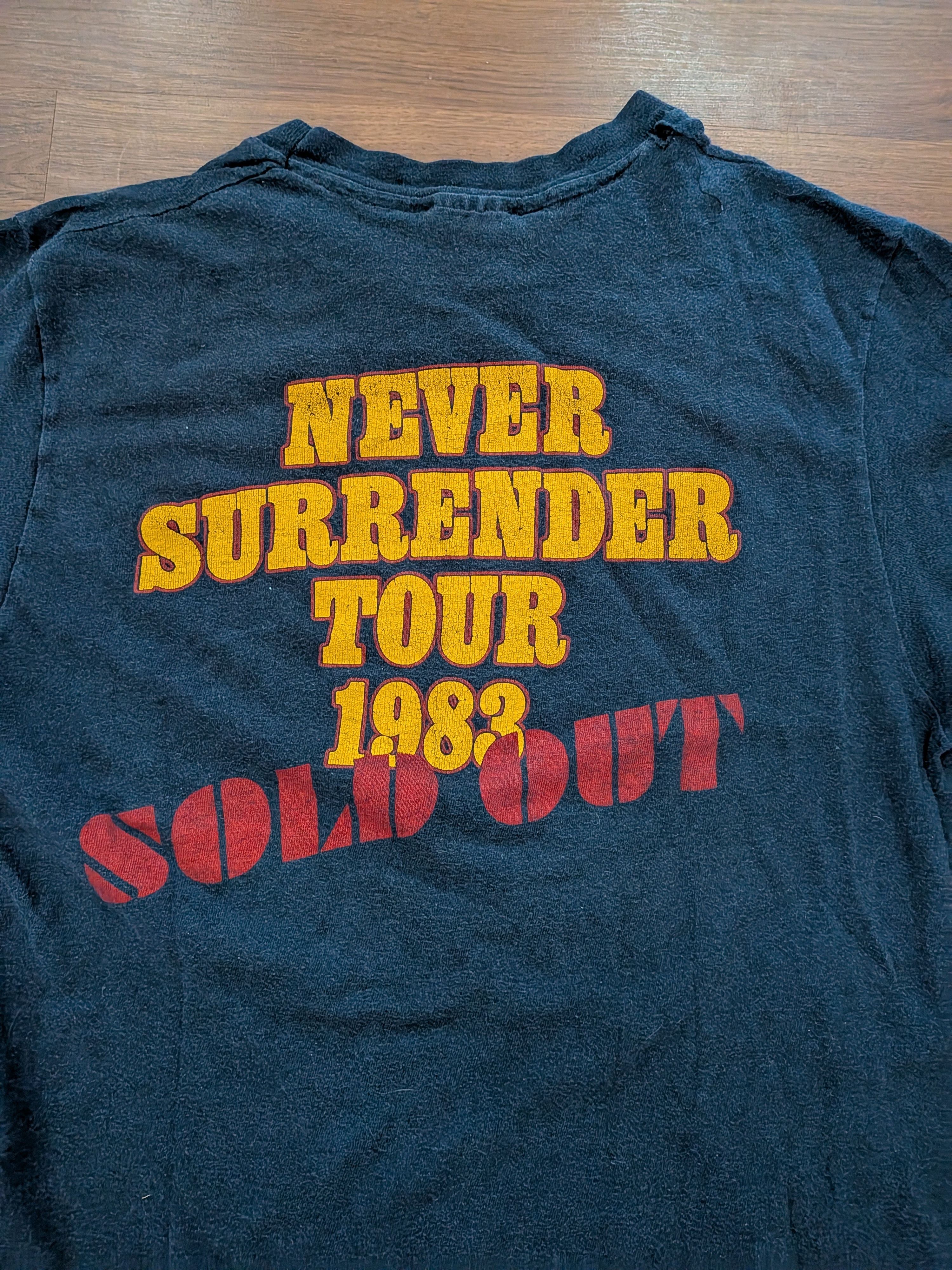 Hanes 1983 Triumph “Never Surrender” Tour Tee — Hanes M Size US M / EU 48-50 / 2 - 7 Thumbnail