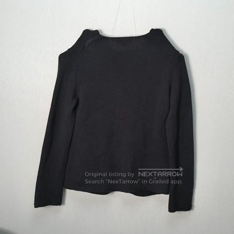 Comme des Garcons Comme des Garcons Long Sleeve Hole Design Sweater Size XL / US 12-14 / IT 48-50 - 2 Thumbnail