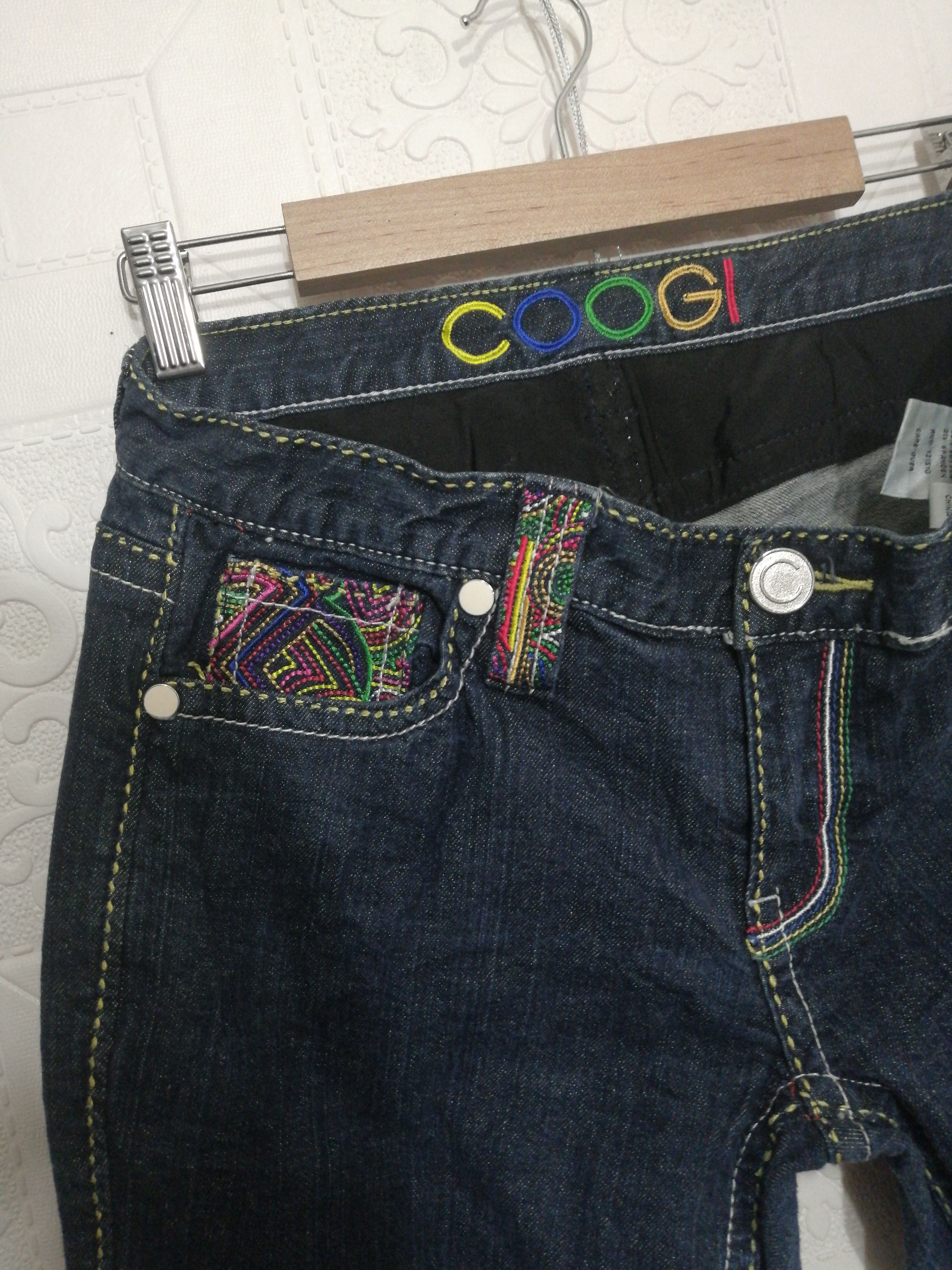 Coogi Coogi embroidered colourful jeans Size US 30 / EU 46 - 2 Thumbnail