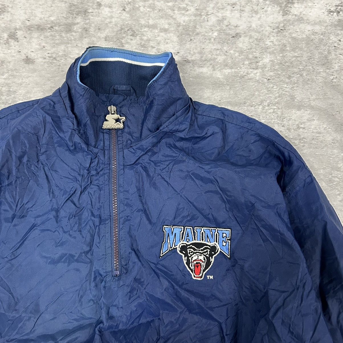 Vintage Vintage starter Maine black bears jacket size large Size US L / EU 52-54 / 3 - 3 Thumbnail