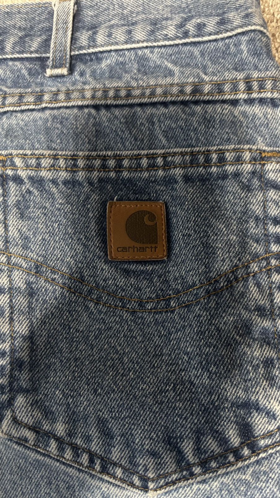 Carhartt Vintage Baggy Carhartt Jeans (Size 44x30) Size US 44 / EU 60 - 3 Thumbnail