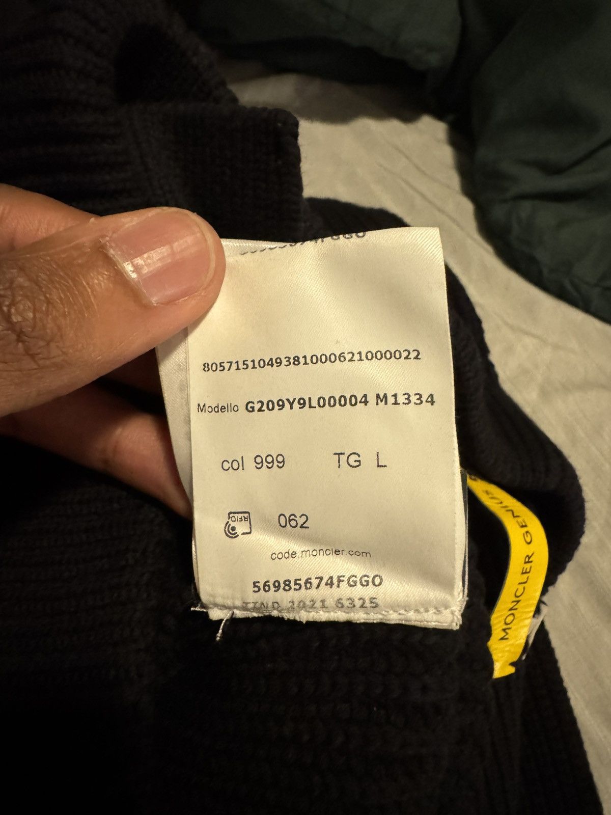 1017 ALYX 9SM × Moncler Moncler Genius 6 × 1017 ALYX 9SM Black KnitLounge Pant Size US 34 / EU 50 - 17 Thumbnail