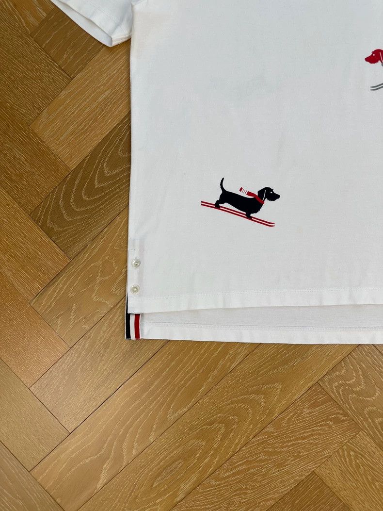 Thom Browne Thom Browne Dog print T-shirt Size US XL / EU 56 / 4 - 4 Thumbnail