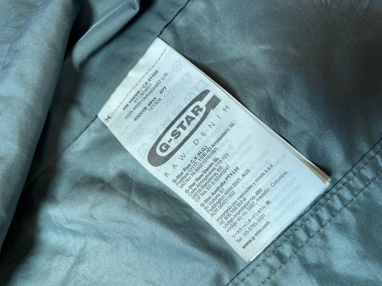 G-Star Vintage G-Star Raw Light Jacket Size M Size US M / EU 48-50 / 2 - 3 Thumbnail