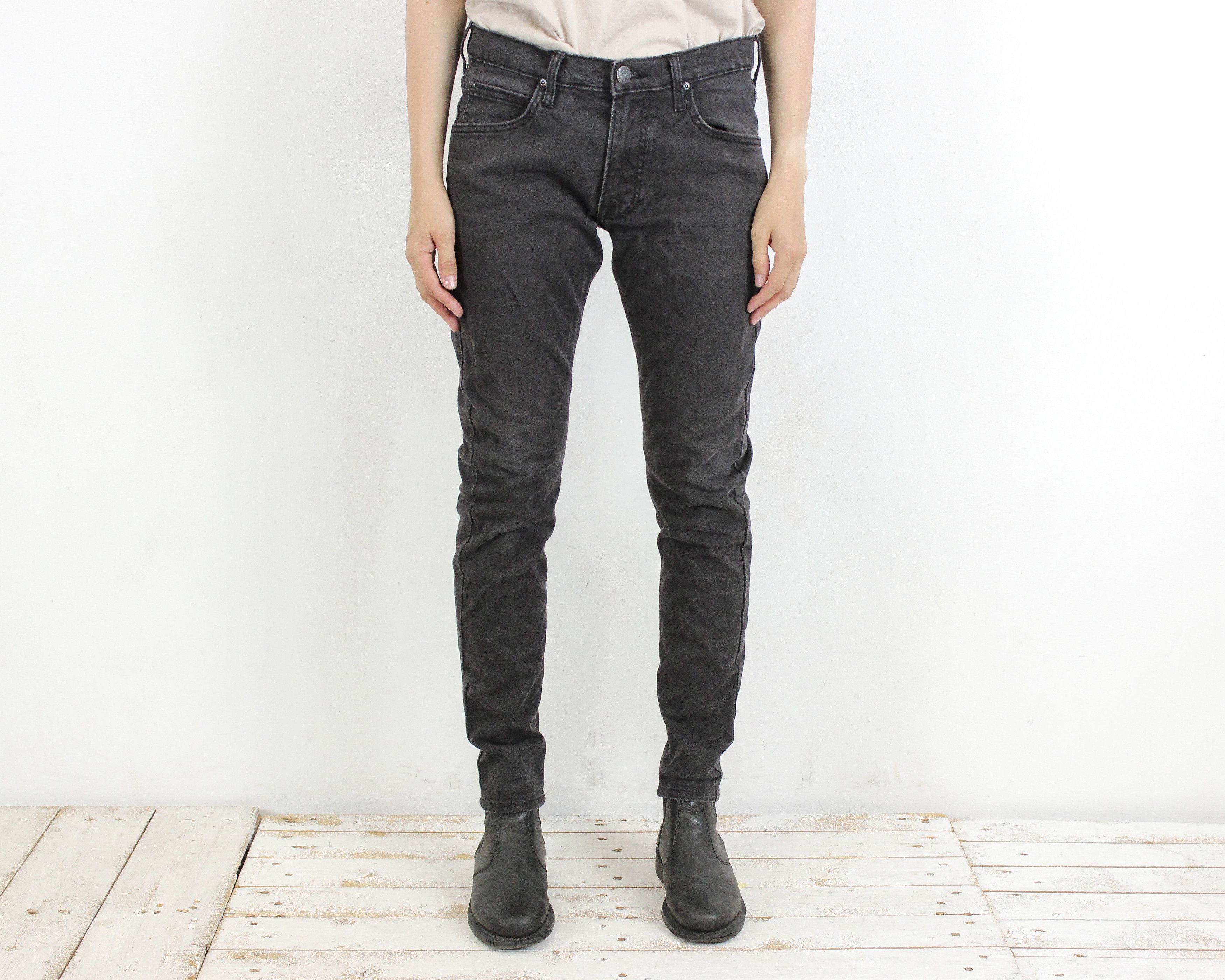 Lee × Vintage Luke Jeans Denim Trousers Pants W30 L30 Bottoms Zip fly Size 30" / US 8 / IT 44 - 1 Thumbnail