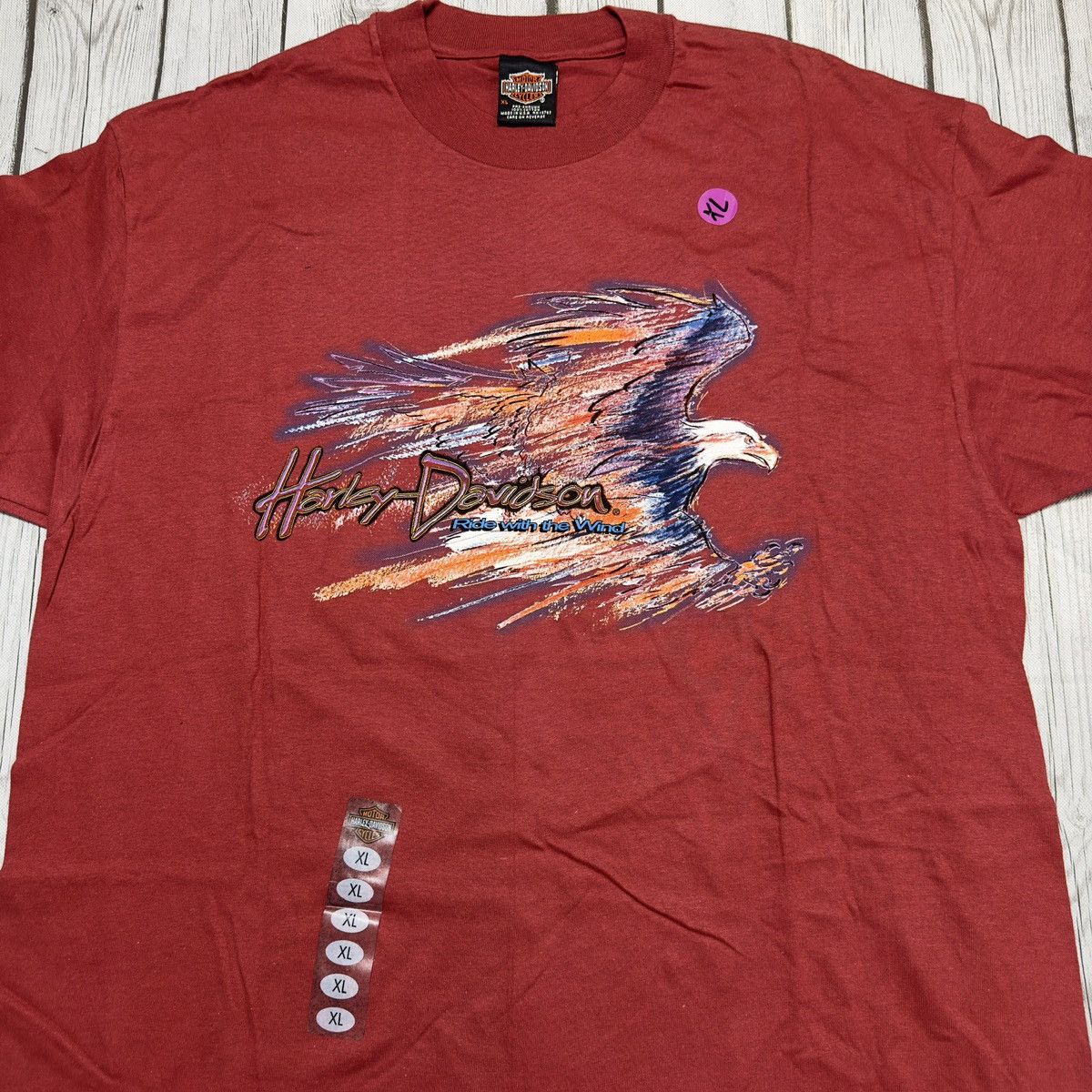 Harley Davidson × Vintage Vintage Harley Davidson tee Size US XL / EU 56 / 4 - 3 Thumbnail
