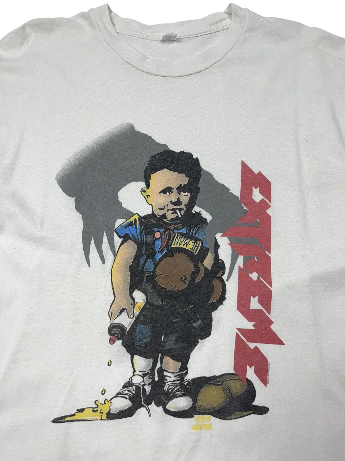 Band Tees Vintage 1990 Extreme He-Man Pornograffitti Band T-shirt Size US L / EU 52-54 / 3 - 2 Thumbnail