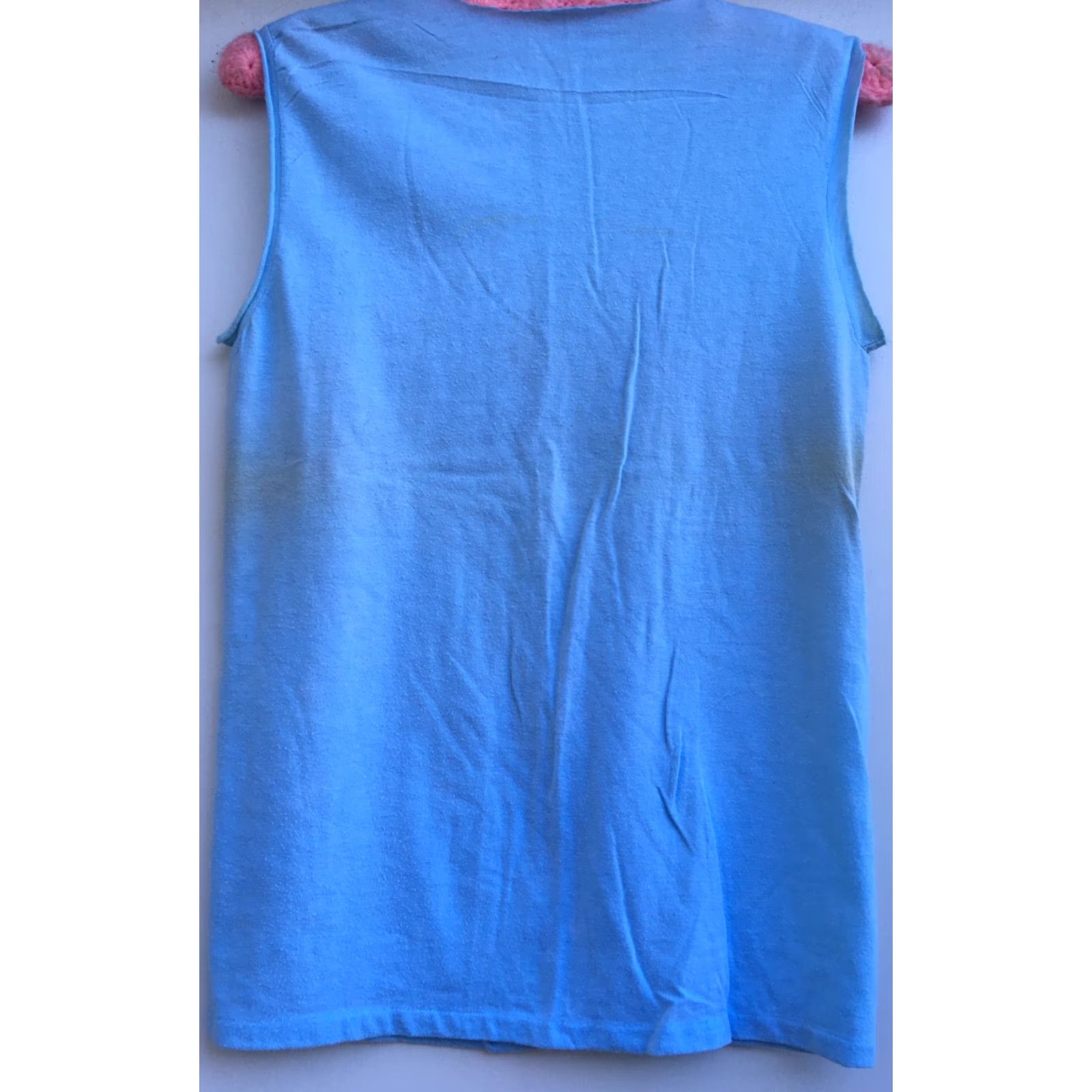 Vintage VINTAGE Roach Muscle Shirt T Shirt Class Of 85 80s 1980s Blue M Men Graphic Tee Sleeveless Size US M / EU 48-50 / 2 - 6 Thumbnail