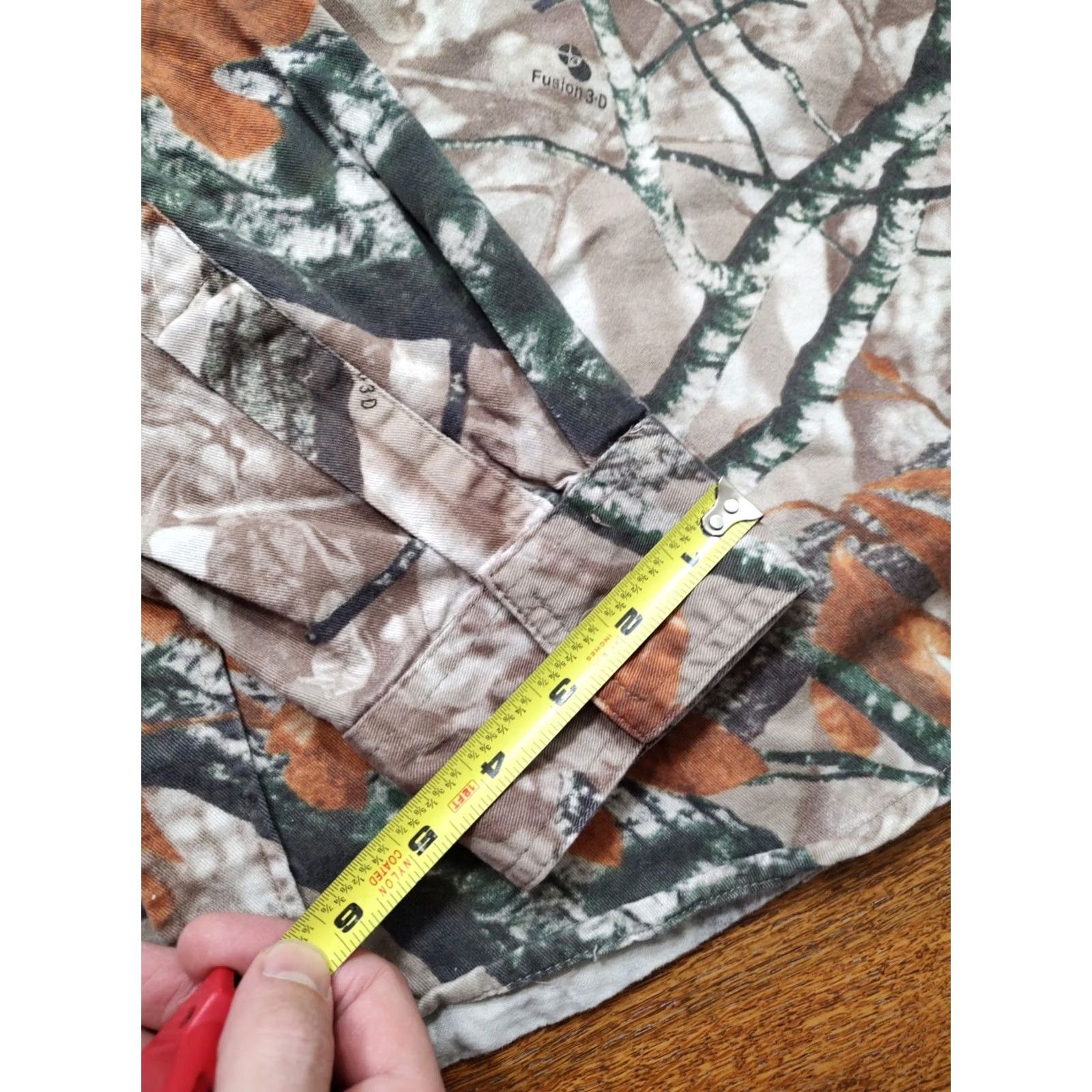 Vintage Outfitters Ridge Button-Up Shirt Mens 2XL Brown Camouflage Twill Cotton Long Sleeve Button-Down Pocketed Shirt Size US XXL / EU 58 / 5 - 7 Thumbnail