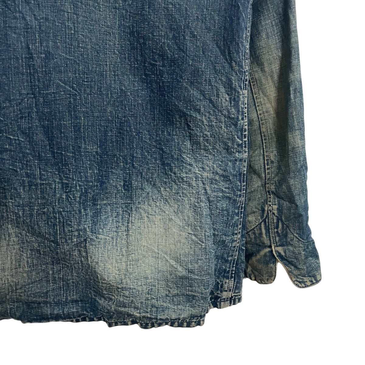 Blue Blue Japan Vintage Blue Blue Japan Distressed Denim Jacket Size US M / EU 48-50 / 2 - 11 Thumbnail