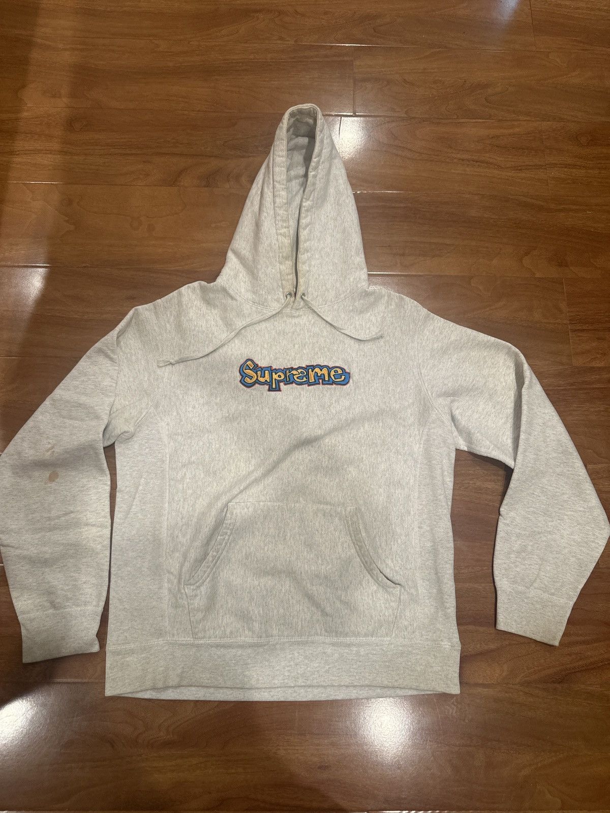 Supreme Supreme Men’s Hoodie -Grey Size US M / EU 48-50 / 2 - 1 Thumbnail