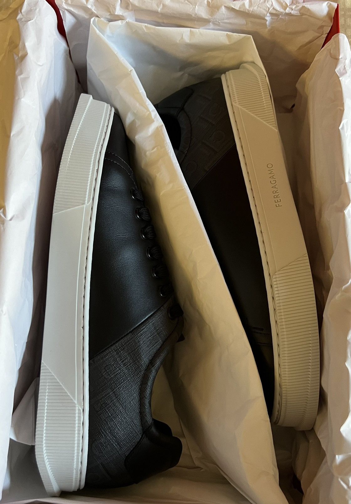 Salvatore Ferragamo Low top sneaker Clayton JCQ Size US 7.5 / EU 40-41 - 3 Thumbnail