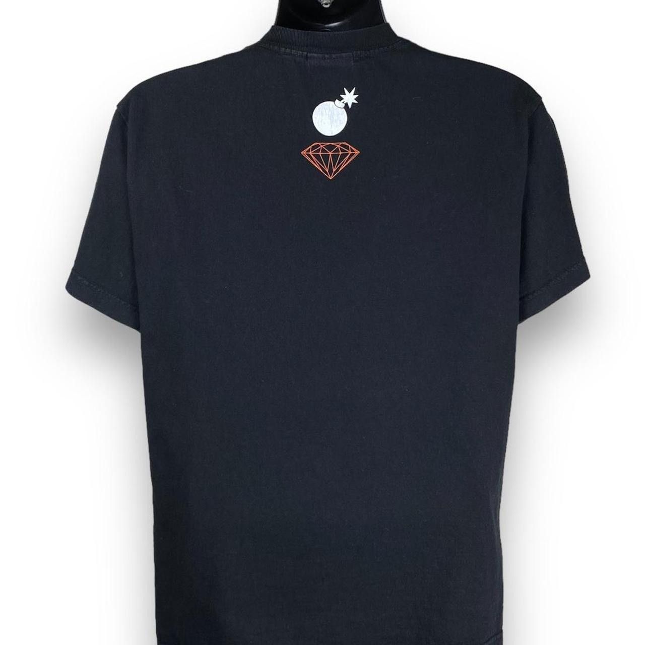 Diamond Supply Co. × The Hundreds Vintage Y2K Hundreds Diamond Skate Streetwear Tshirt Size US M / EU 48-50 / 2 - 2 Thumbnail