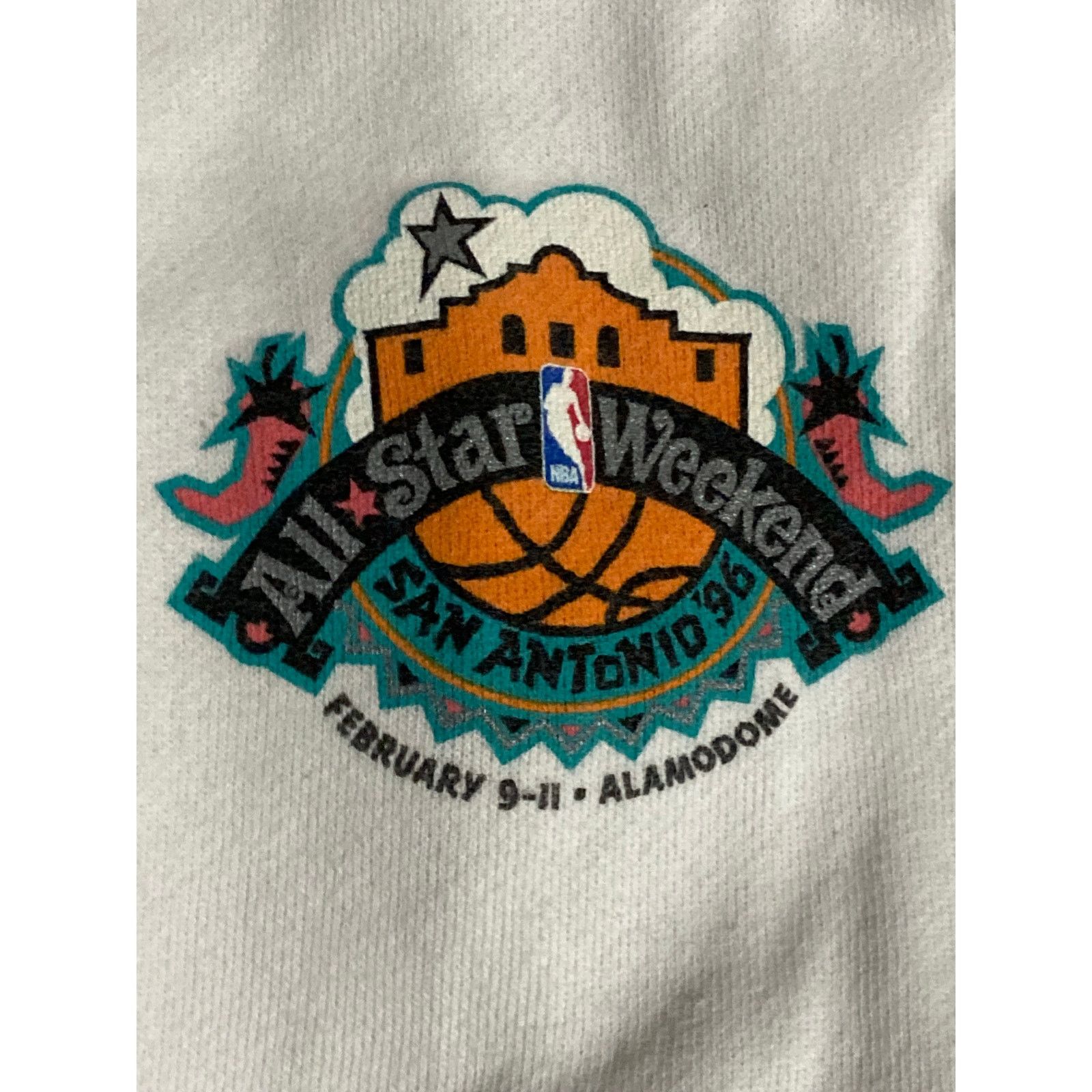 Mitchell & Ness Mitchell & Ness NBA All-Star 1996 White Hoodie Mens Sz M Size US M / EU 48-50 / 2 - 3 Thumbnail