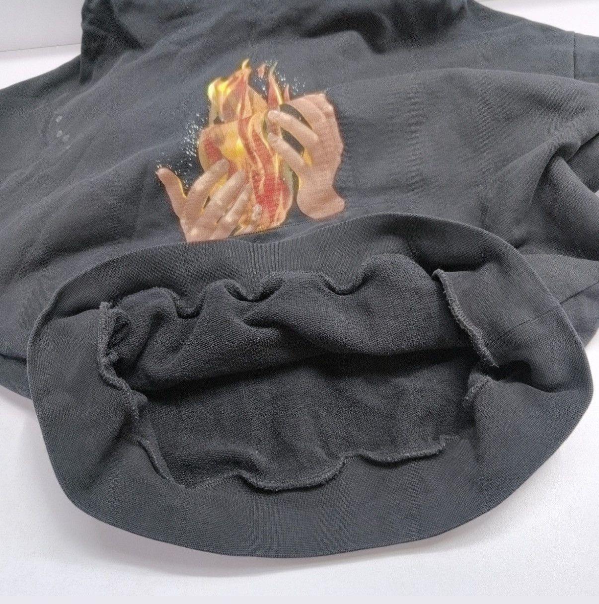 Off-White Off-White Diag Fire Back Zip Sweatshirt Size US XL / EU 56 / 4 - 10 Thumbnail