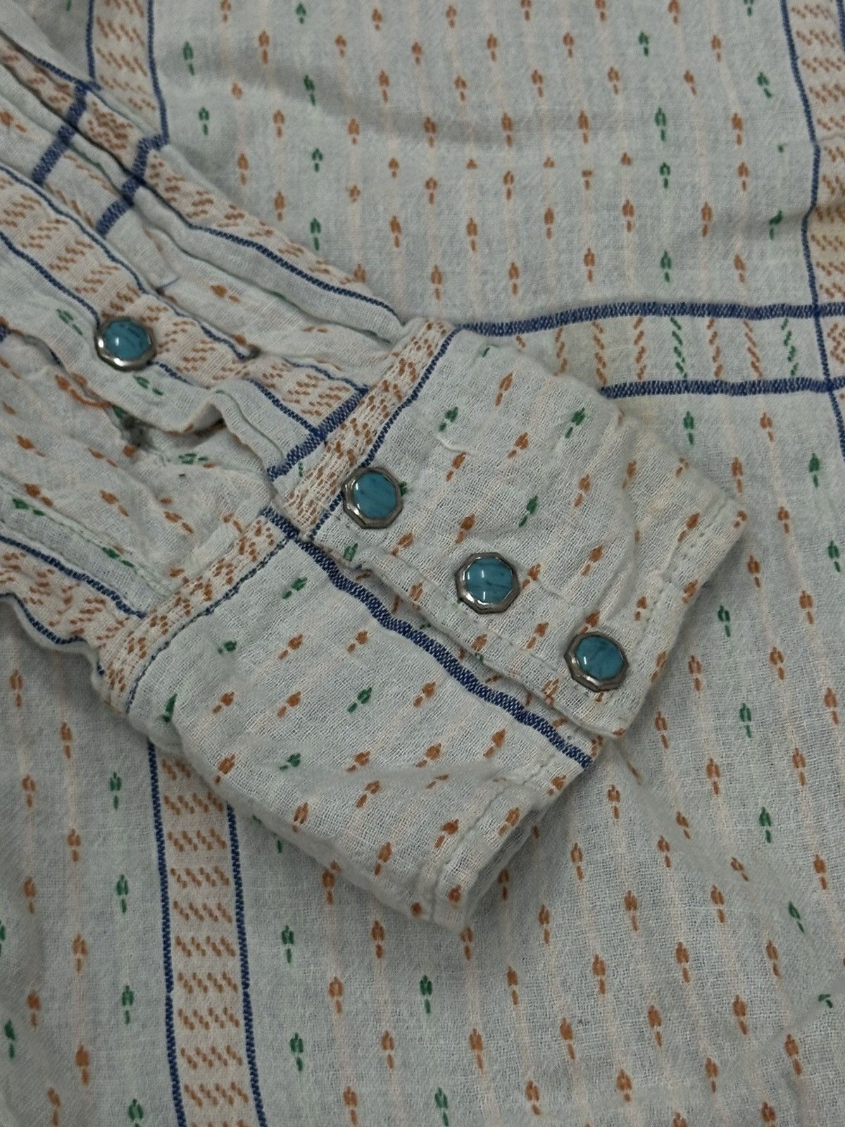 Indian Motorcycle Vintage Indian Motorcycle Western Snap Button Shirt L/S Size US M / EU 48-50 / 2 - 12 Thumbnail